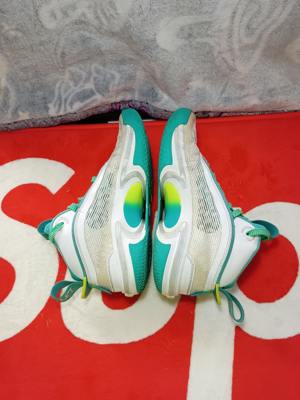 Nike Air Jordan 36 GS Year of the Tiger Dongzhi White Teal DM0795-107 Sz 6Y/7.5W